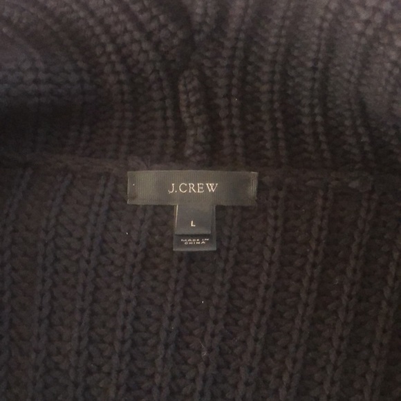 Jcrew black open sweater - Picture 3 of 3